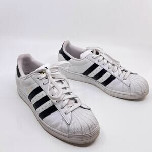 ADIDAS Originals Superstar Foundation Sneakers in White/Black